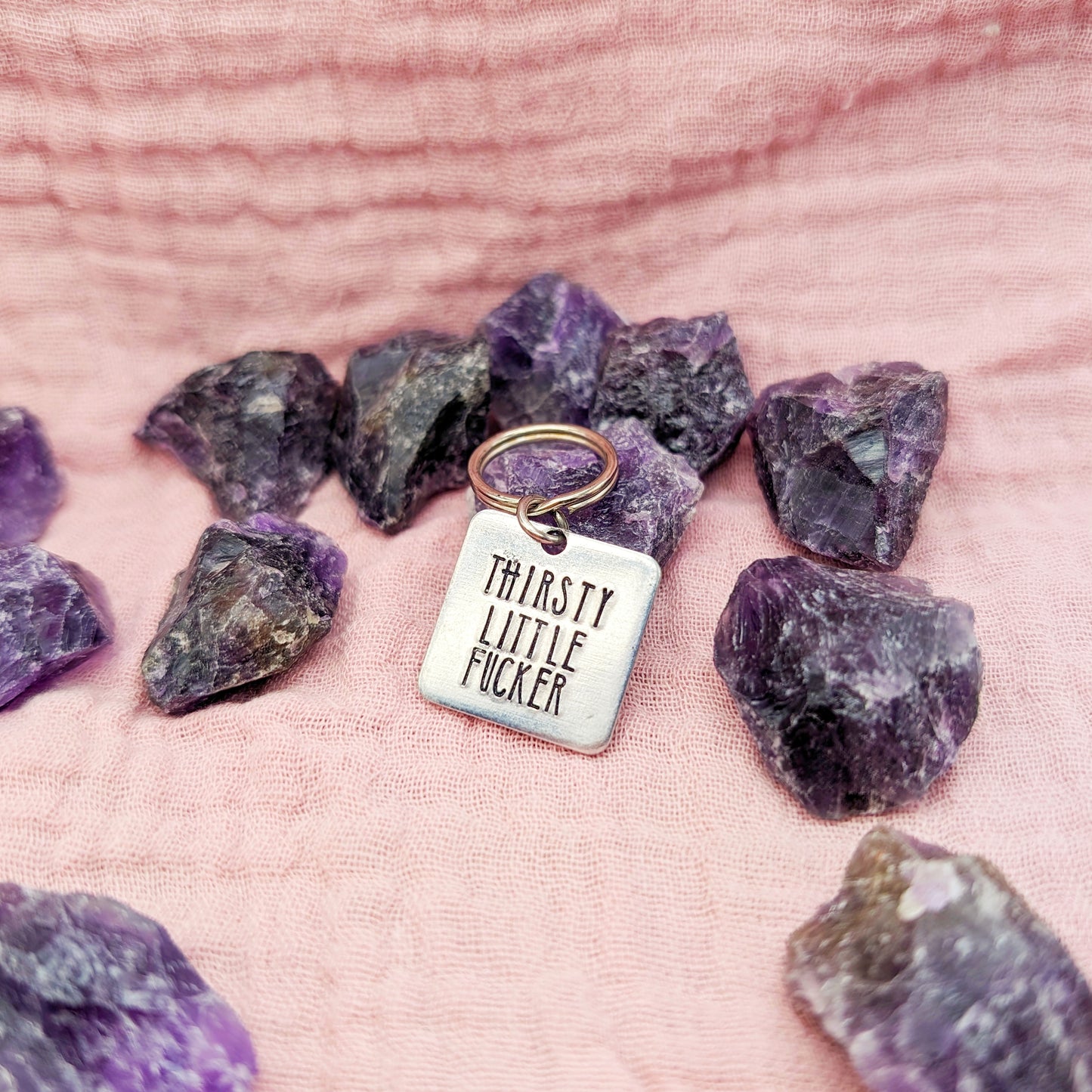 Thirsty Little Fucker Dog Tag