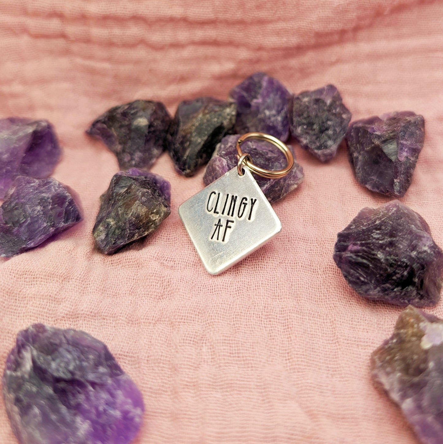 Clingy AF Dog Tag