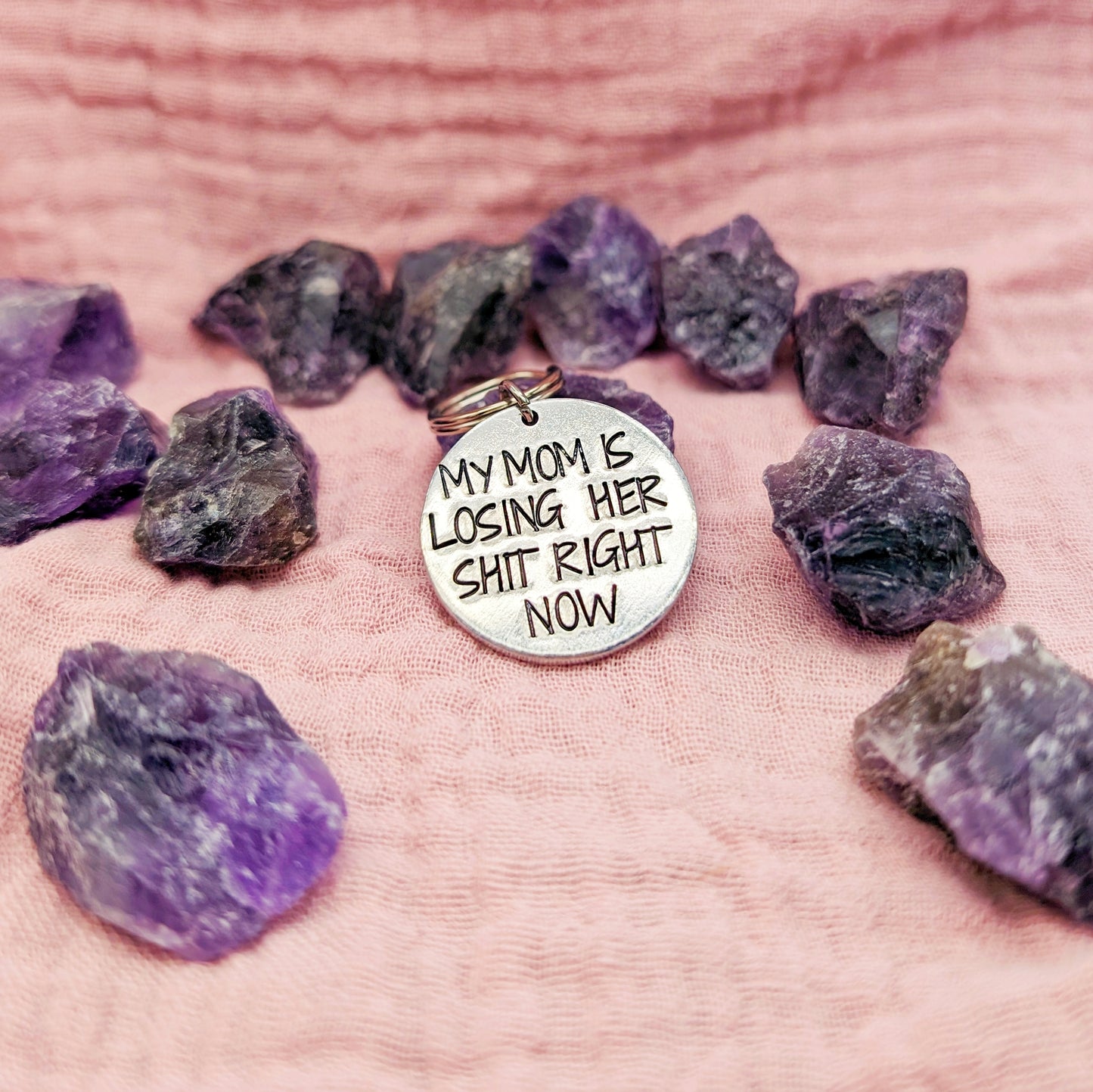 Mom is Losing Her Shit Dog Tag