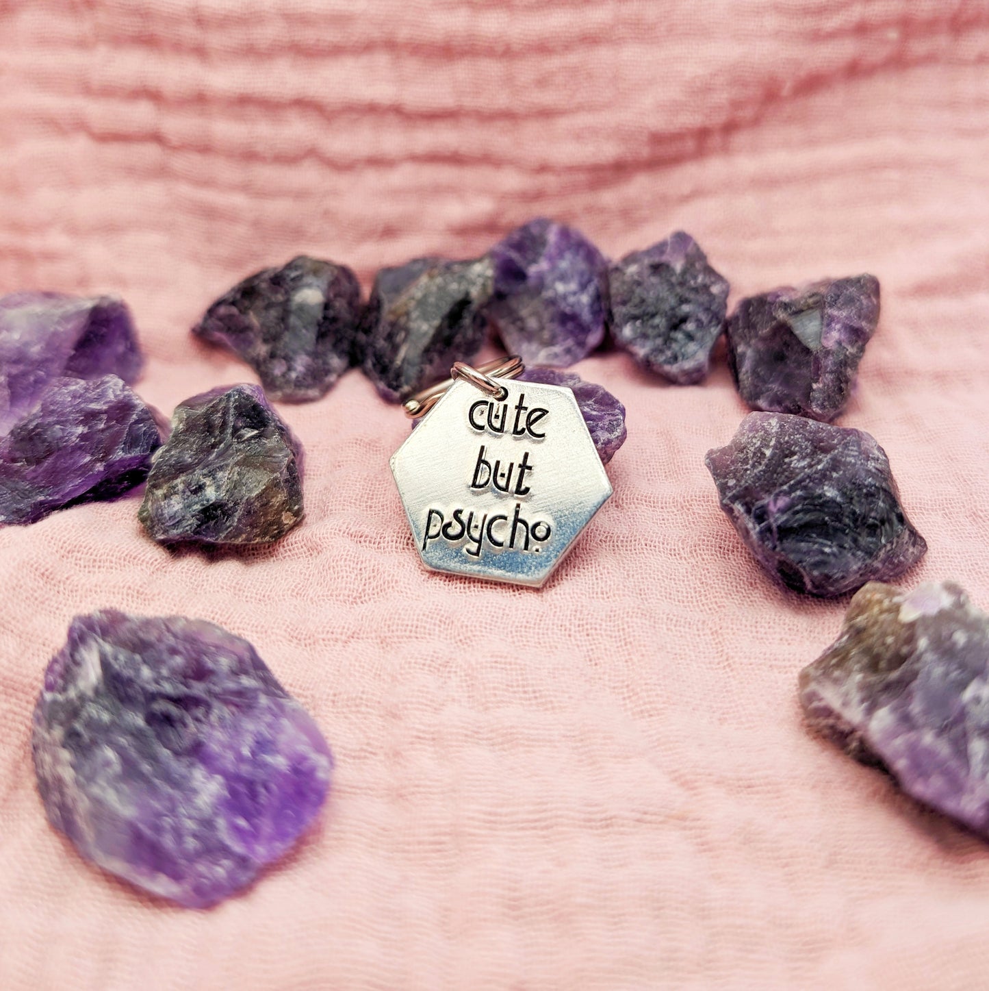 Cute But Psycho Dog Tag