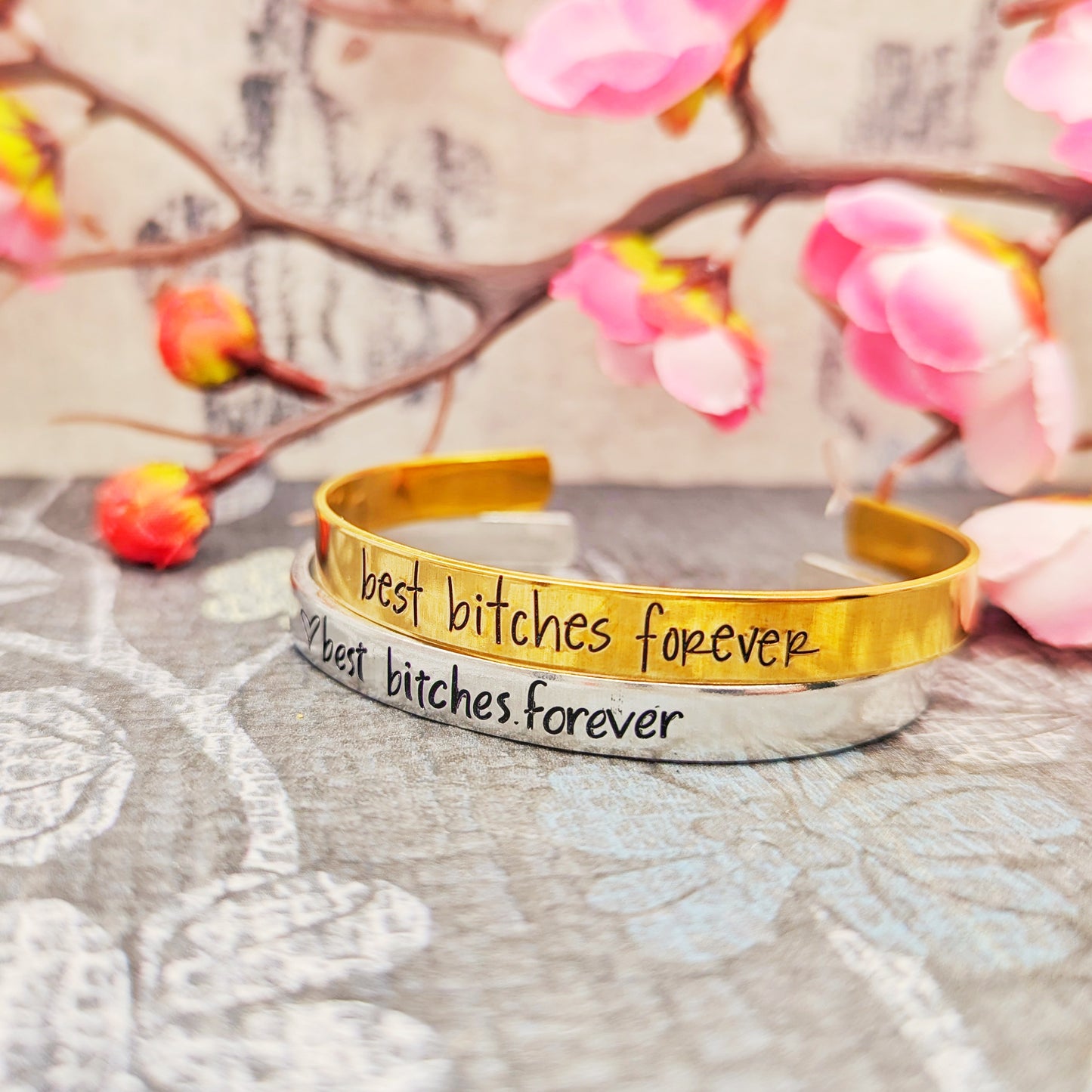 Best Bitches Forever Cuff