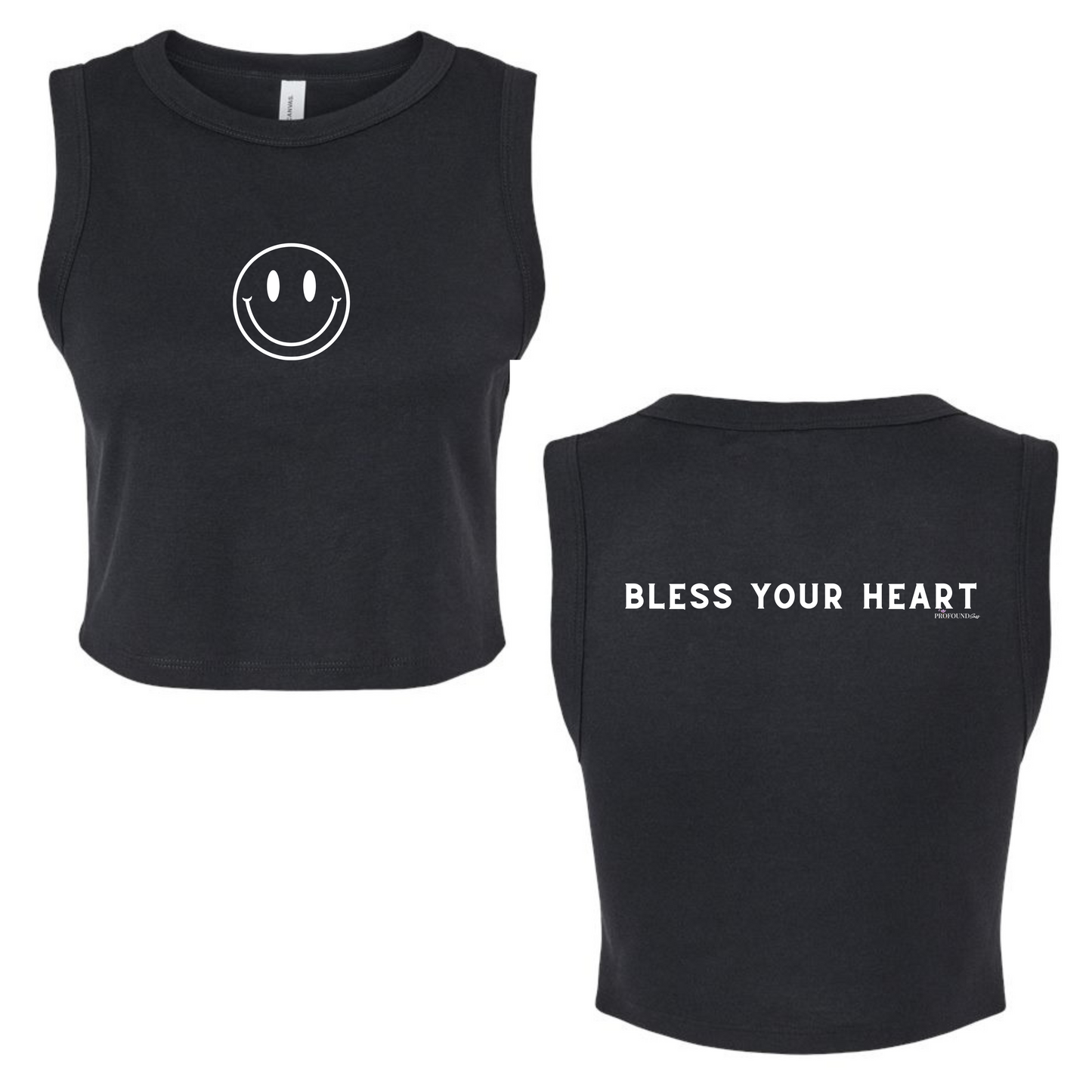 Bless Your Heart Crop Tank (RETIRED)