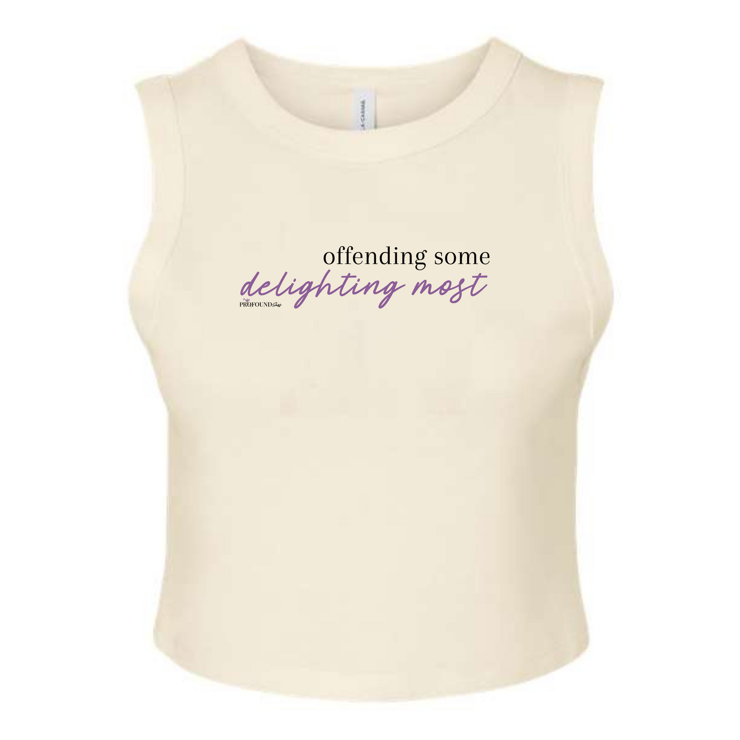Offending Some... Crop Tank (RETIRED)