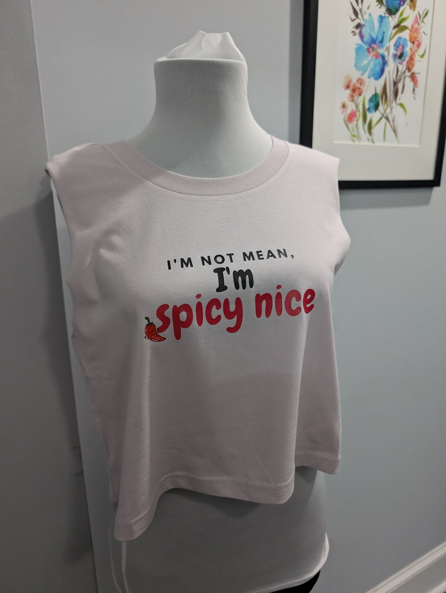 Spicy Nice Women's Muscle Crop