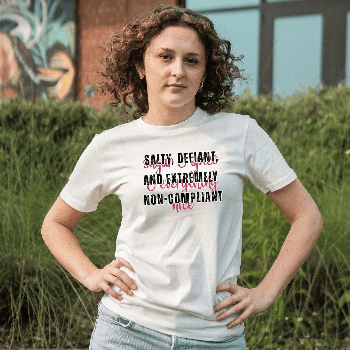 Salty, Defiant, & Extremely Non-Compliant T-Shirt