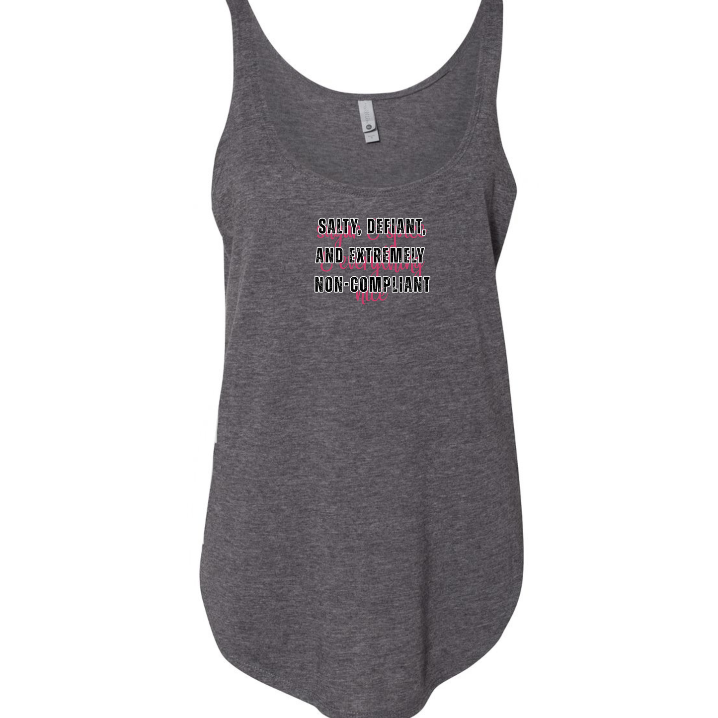 Salty, Defiant, and Extremely Non-Compliant Festival Tank