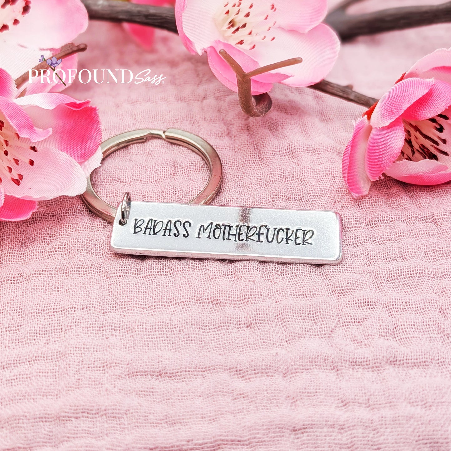 Badass Motherfucker Keychain