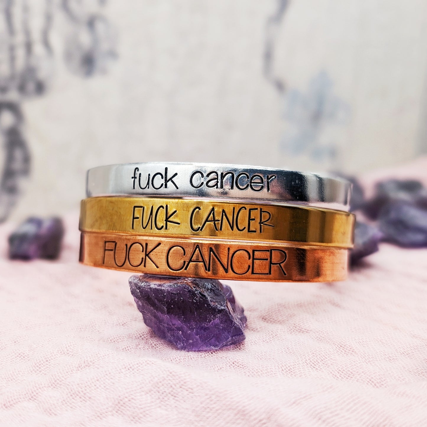 Fuck Cancer Cuff
