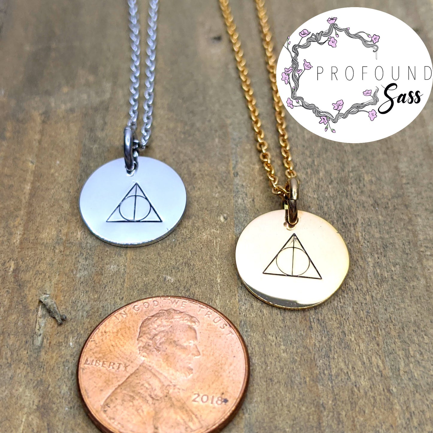 Death Hallows Pendant Necklace