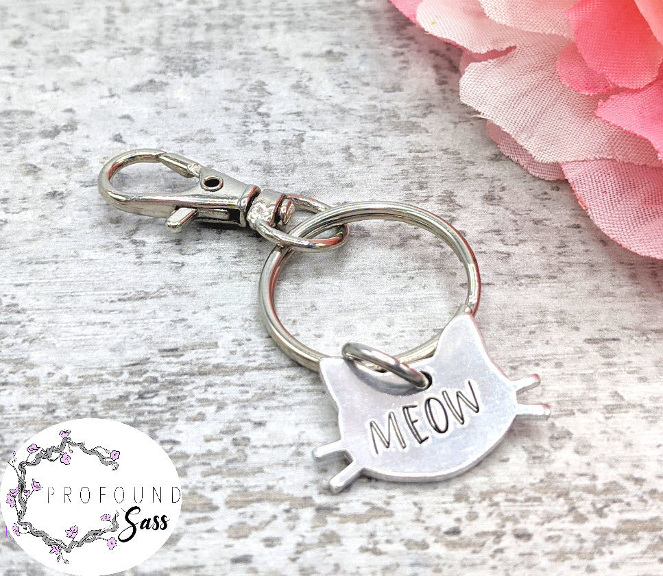 Meow Keychain