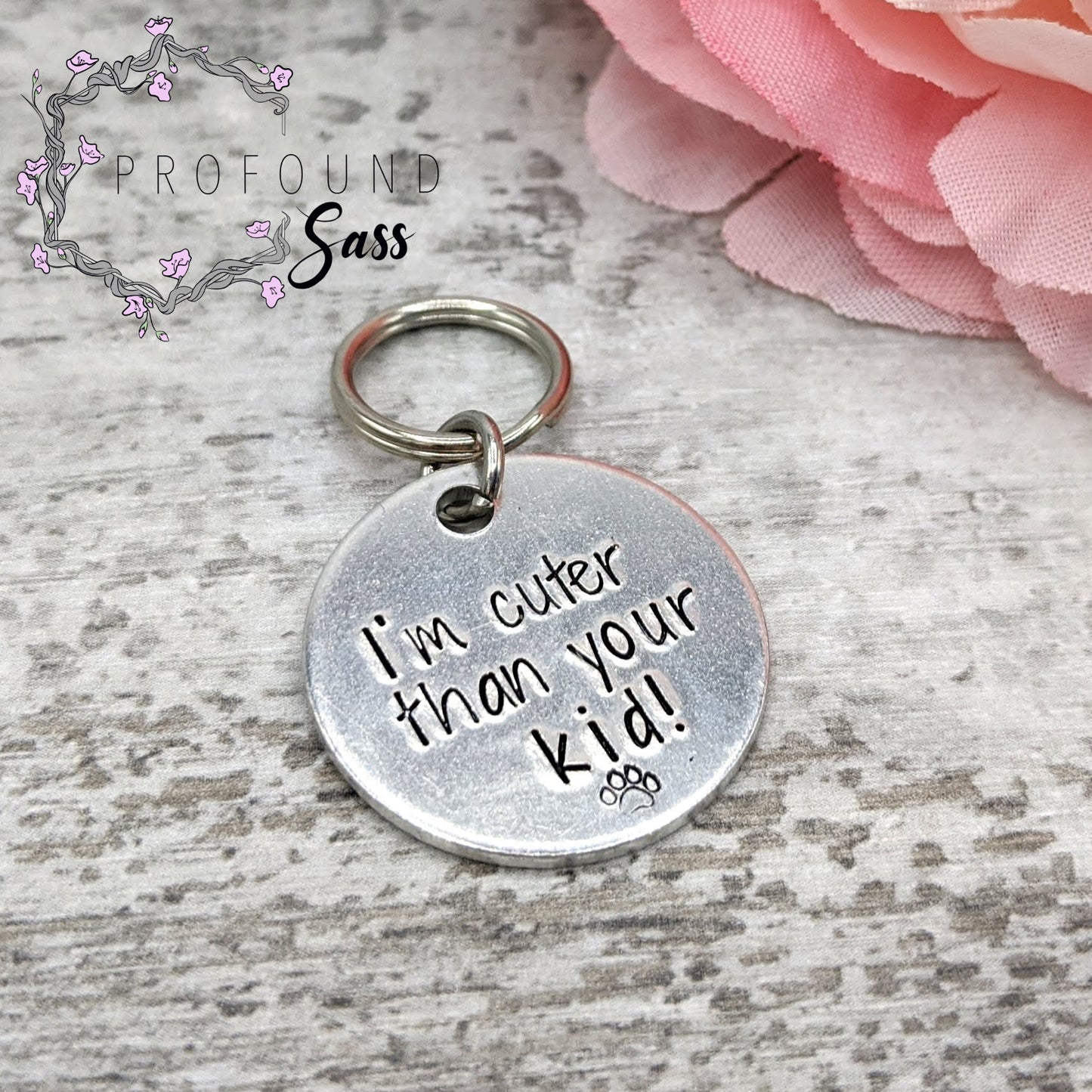 Cuter Than Your Kid Dog Tag