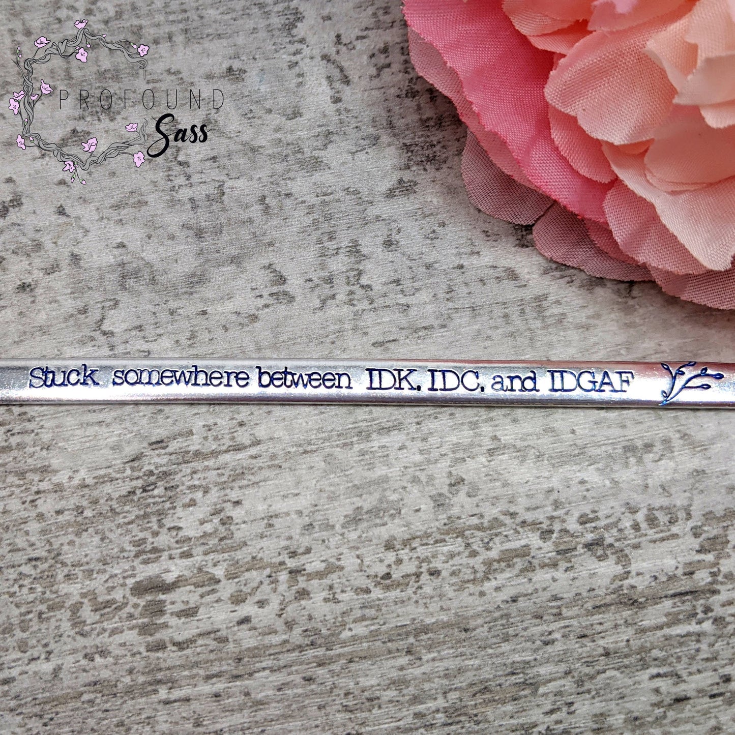 Stuck Somewhere Between IDK IDC and IDGAF Cuff