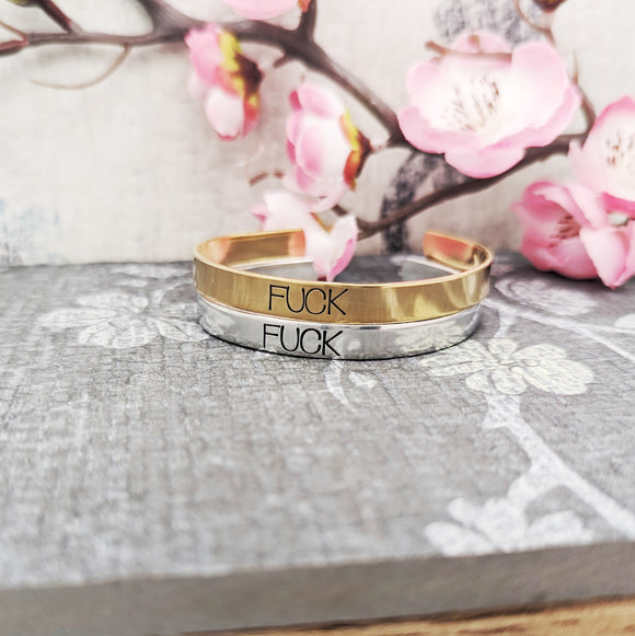Fuck Cuff Bracelet