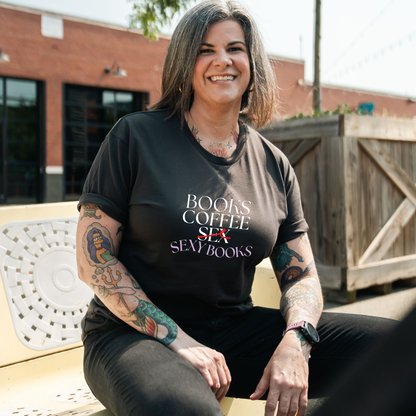 Books Coffee Sexy Books T-Shirt