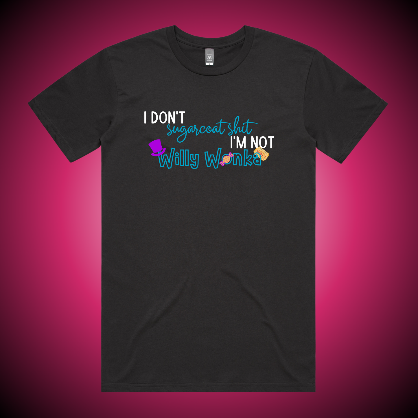 I Don't Sugarcoat Shit T-Shirt (Charcoal Only)