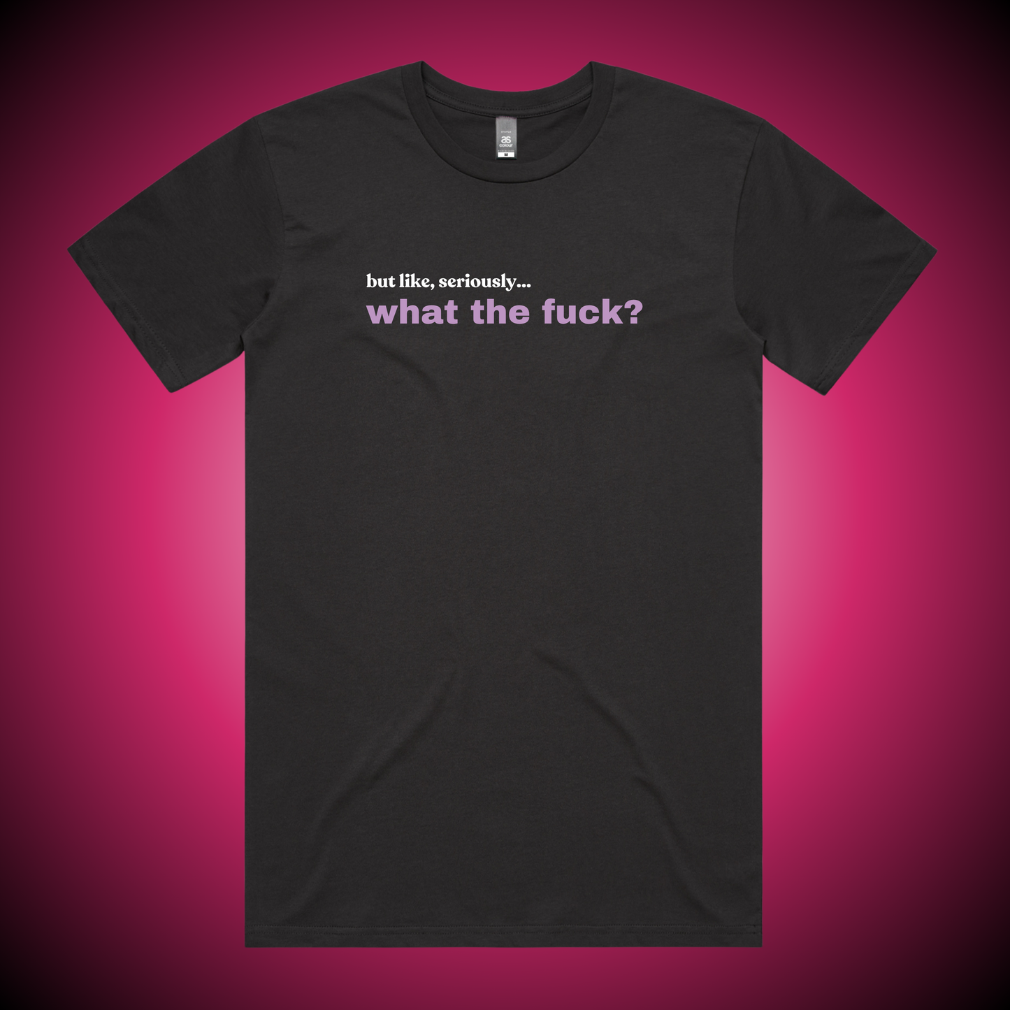 But Like Seriously, WTF T-Shirt (Charcoal Only)