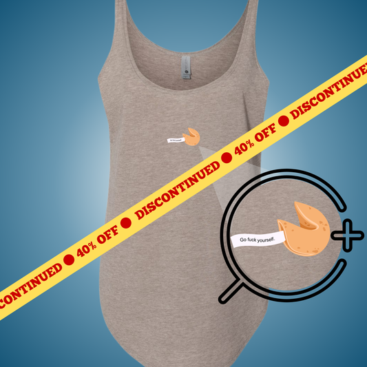 Go Fuck Yourself Fortune Cookie Festival Tank (Ash Only)
