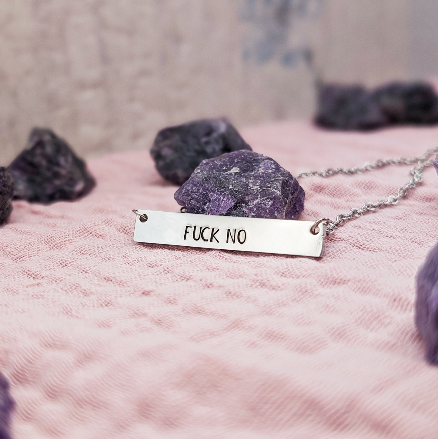 Fuck No Necklace