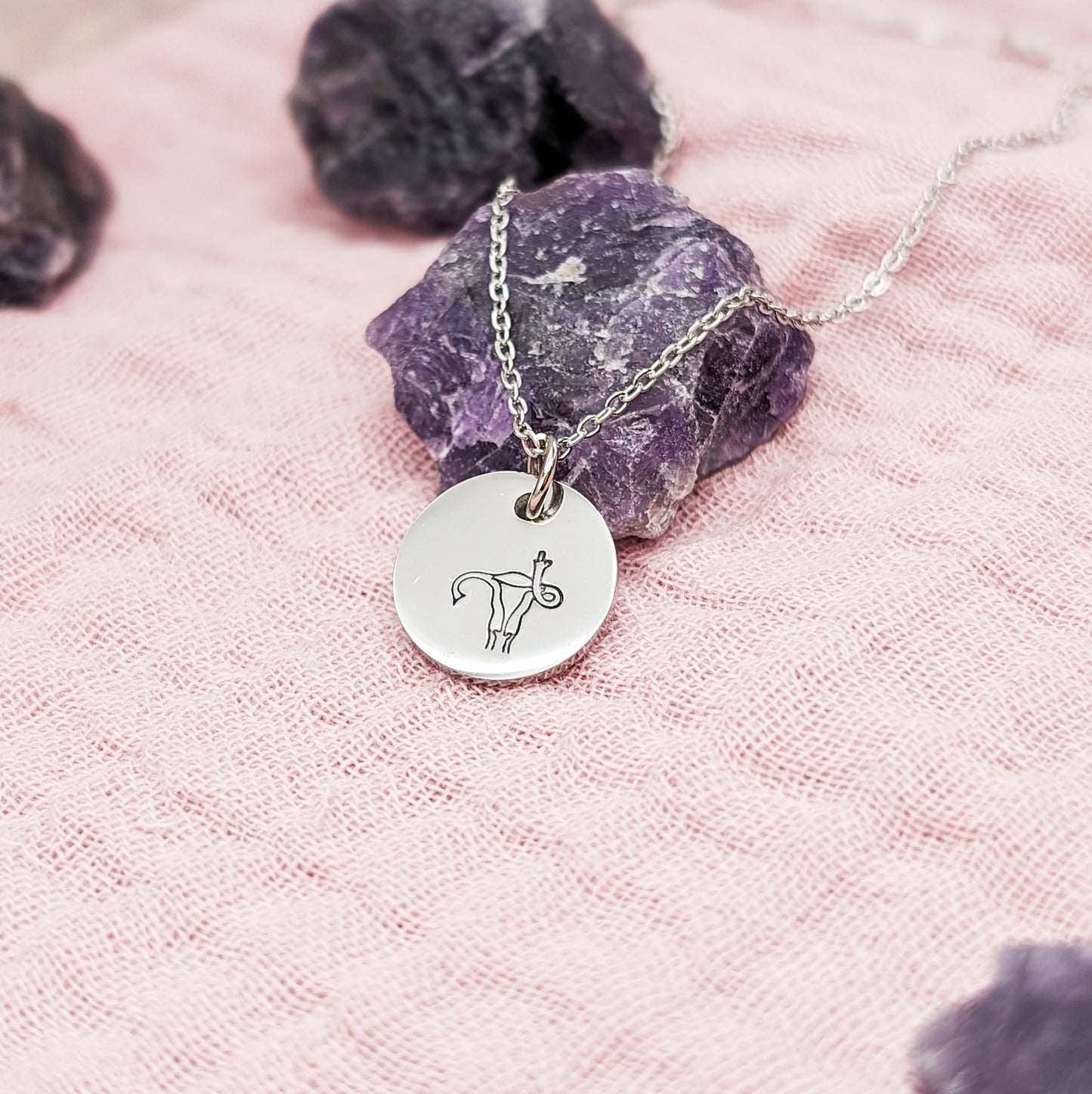 Fuck Uterus Necklace