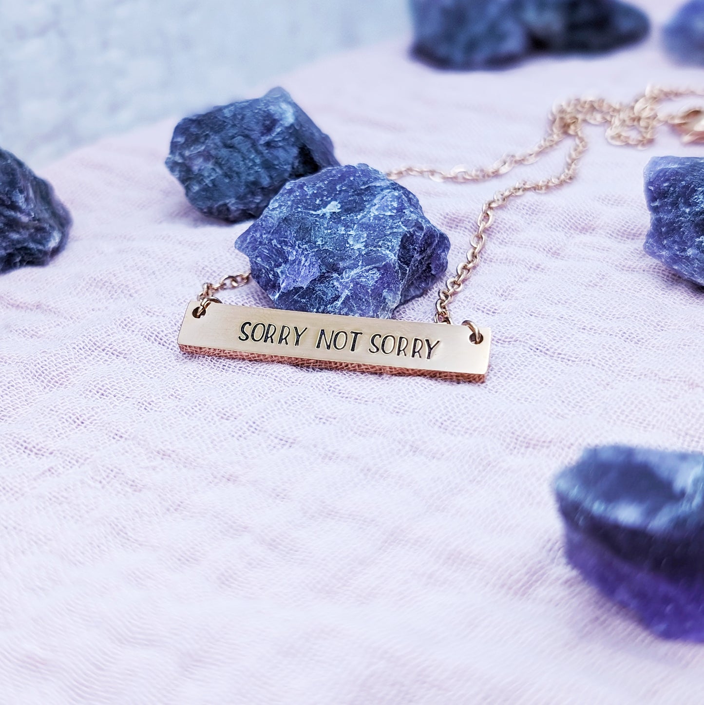 Sorry Not Sorry Necklace