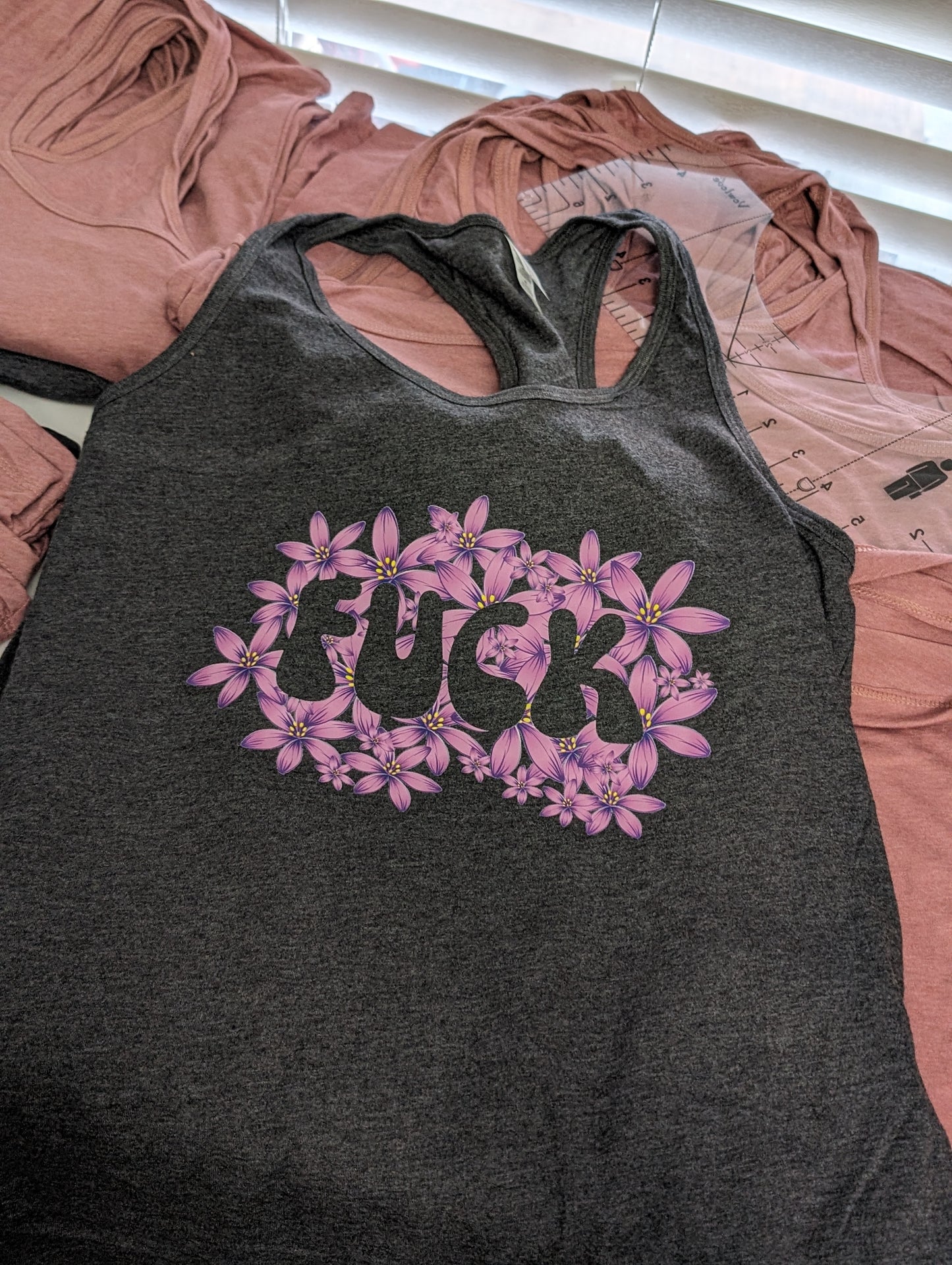 Fuck Floral Tank Top