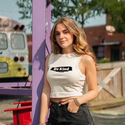 Be Kind...of a Bitch Crop Tank