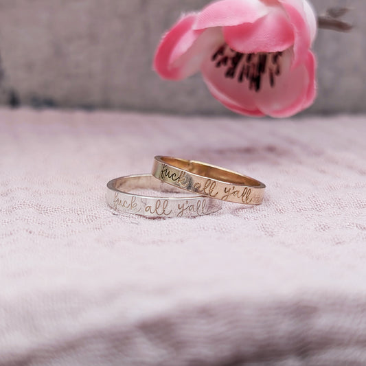 Fuck All Y'all Ring