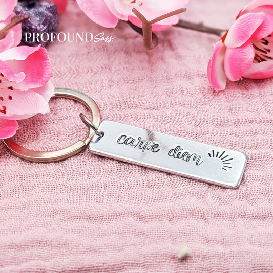 Carpe Diem Keychain