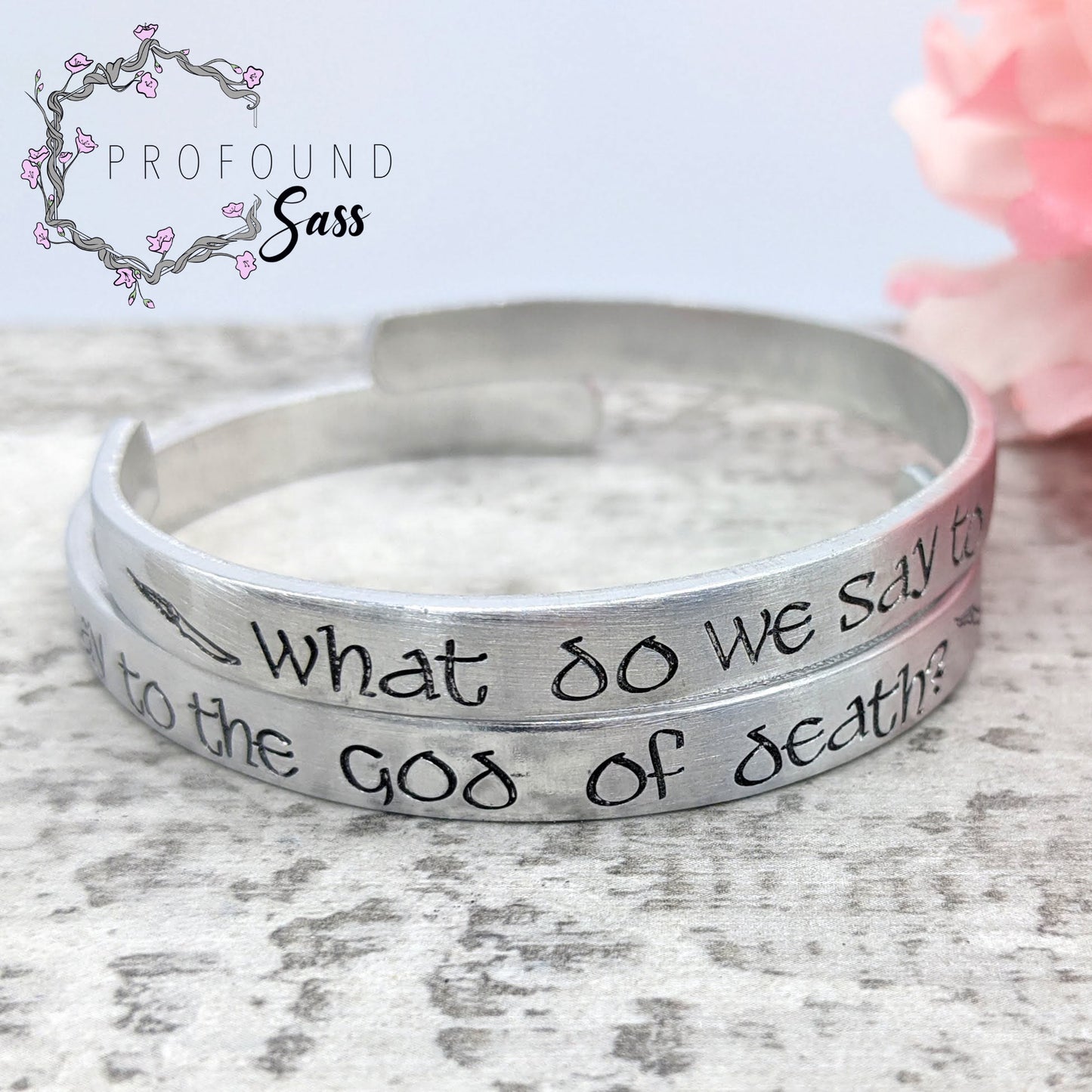 What Do We Say to the God of Death Cuff