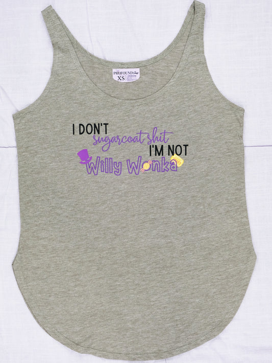 I Don't Sugarcoat Shit Festival Tank