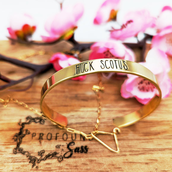 Fuck SCOTUS Cuff
