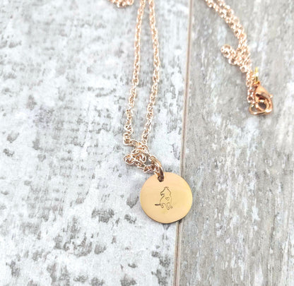 Pit Bull Pendant Necklace