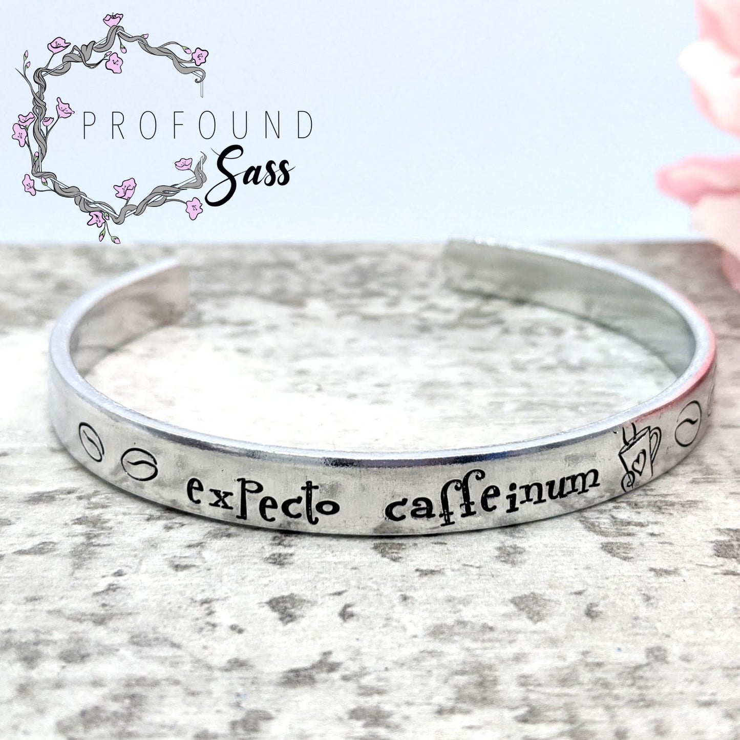 Expecto Caffeinum Cuff Bracelet