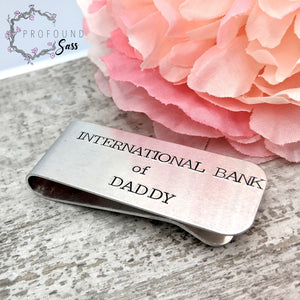 International Bank of Daddy Money Clip