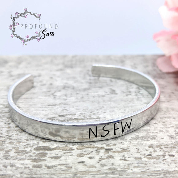 NSFW Cuff Bracelet