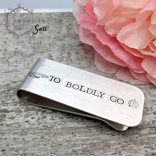 To Boldly Go Money Clip