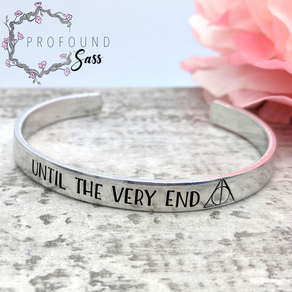 Until the Very End Cuff Bracelet